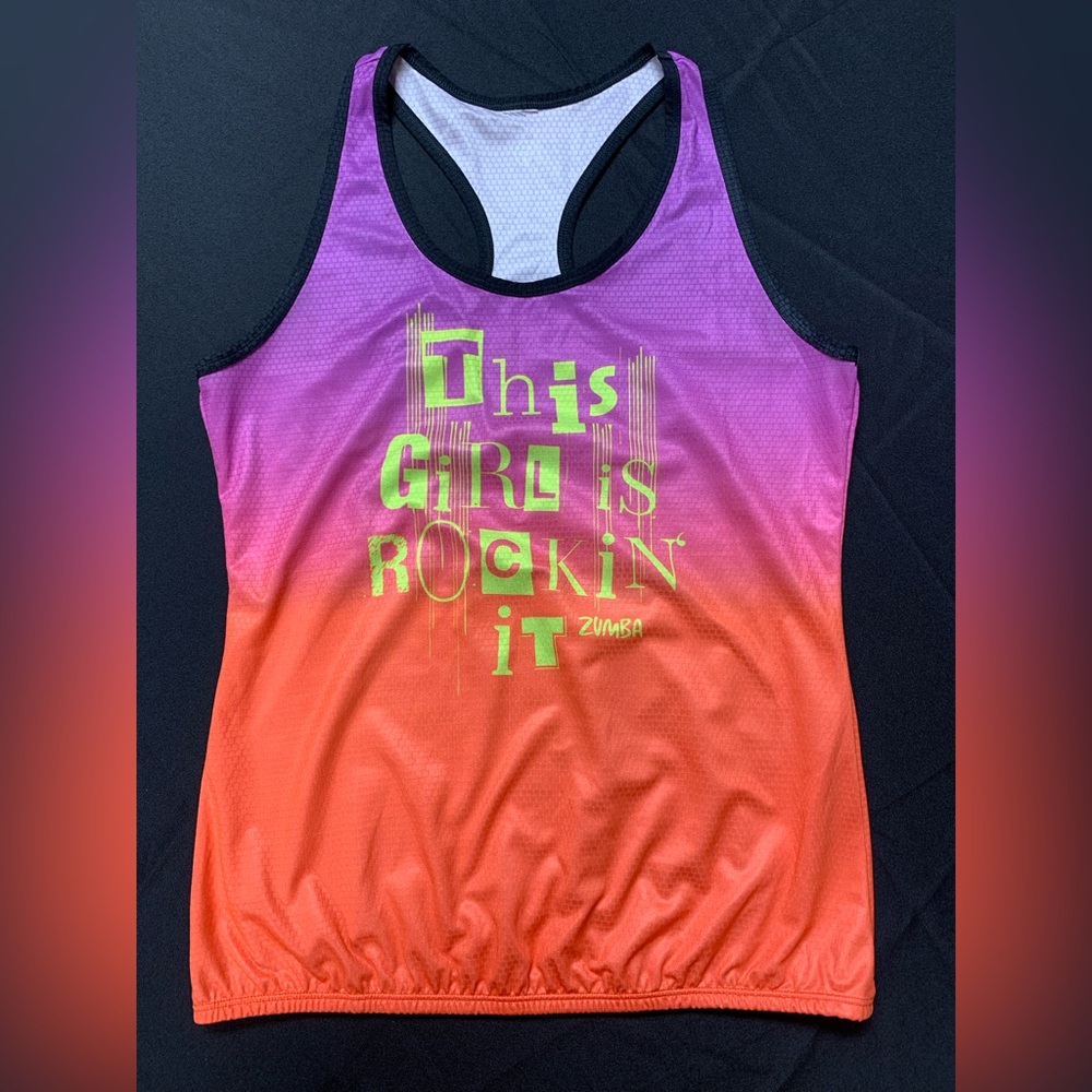 Zumba Wear Too. Tag cut off. See measurements. L